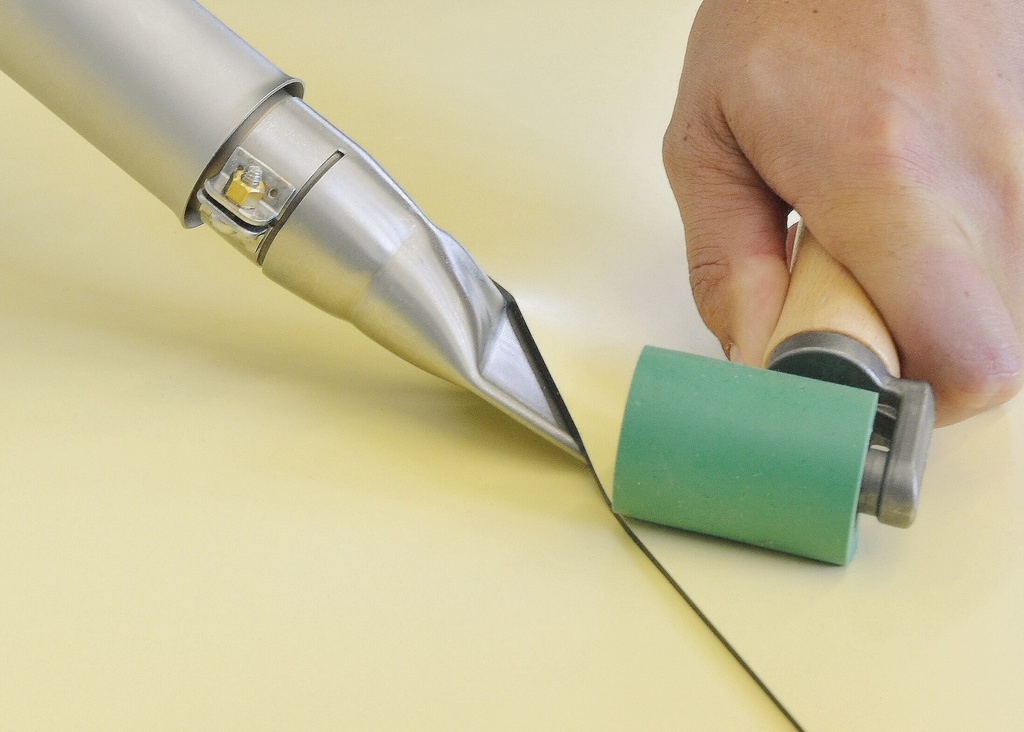 LEISTER 140.160 ONE ARM PRESSURE ROLLER 40MM GREEN